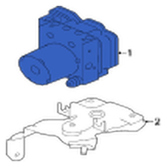 Jaguar OE - ABS Hydraulic Assembly