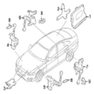 Jaguar OE - Electrical - Ride Control Components