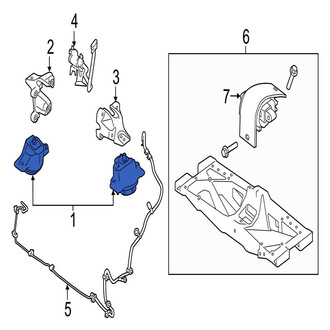 Jaguar OE - Engine Mount