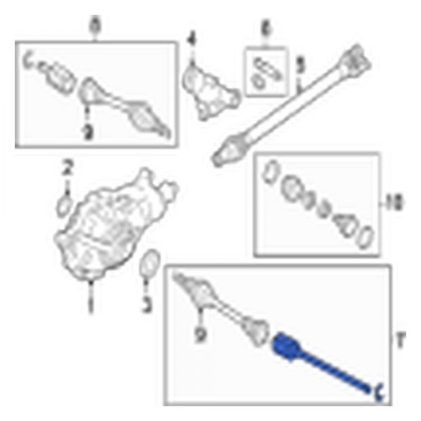 CV Axle Assembly