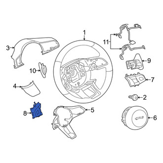 Jaguar OE - Steering Wheel Radio Controls