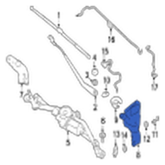 Jaguar OE - Washer Fluid Reservoir