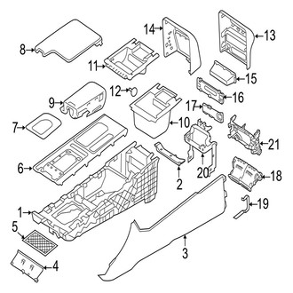 Jaguar OE - Console (Console & Components)
