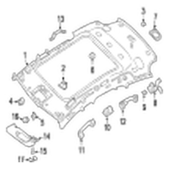 Jaguar OE - Roof - Interior Trim (Sportbrake First Edition / Sportbrake S)