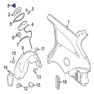 Jaguar OE - Fuel Tank Cap