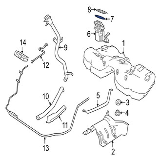 Jaguar OE - Fuel Pump Tank Seal