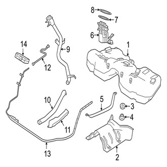 Jaguar OE - Fuel System Components (Premium / Prestige / R-Sport / S 3.0L Gas)