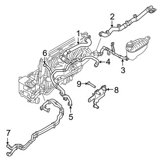 Jaguar OE - Cooling - Radiator Hoses (2.0L)