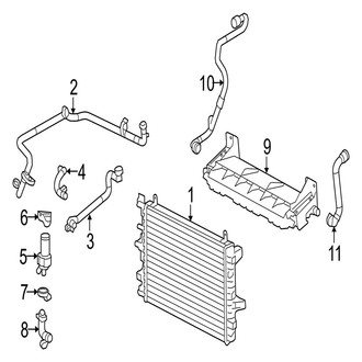Jaguar OE - Cooling - Intercooler (Base / S)