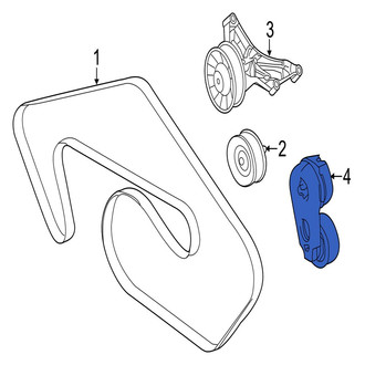 Jaguar OE - Accessory Drive Belt Tensioner Assembly