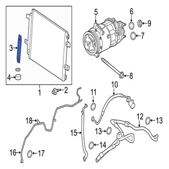 Jaguar OE - A/C Receiver Drier