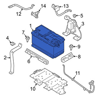 Jaguar OE - Vehicle Battery