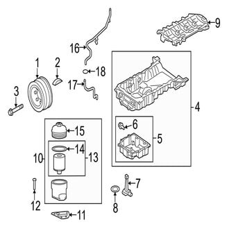 Jaguar OE - Engine Parts (RWD 3.0L)