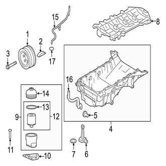 Jaguar OE - Engine Parts (AWD 3.0L)