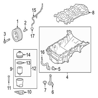 Jaguar OE - Engine Parts (AWD)