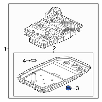 Jaguar OE - Transmission Drain Plug