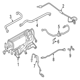 Jaguar OE - Emission System - Emission Components
