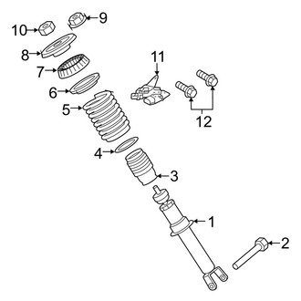 Jaguar OE - Front Suspension - Struts & Components (RWD)