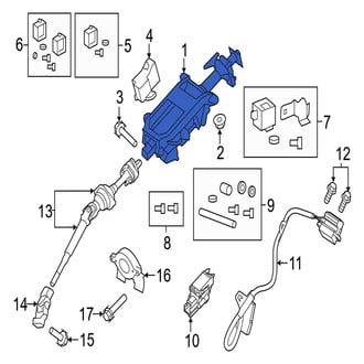 Jaguar OE - Steering Column