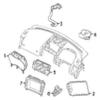 Jaguar OE - Instrument Panel - Cluster & Switches