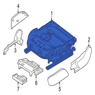 Jaguar OE - Front Right Seat Track