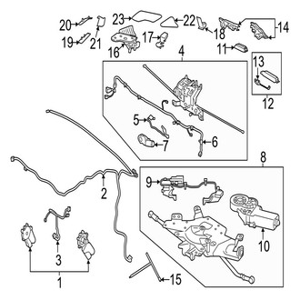 Jaguar OE - Convertible/Soft Top - Motor & Components (Base / Project 7 / R / S Convertible)