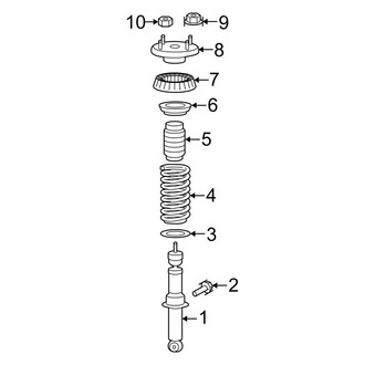 Jaguar OE - Rear Suspension - Struts & Components