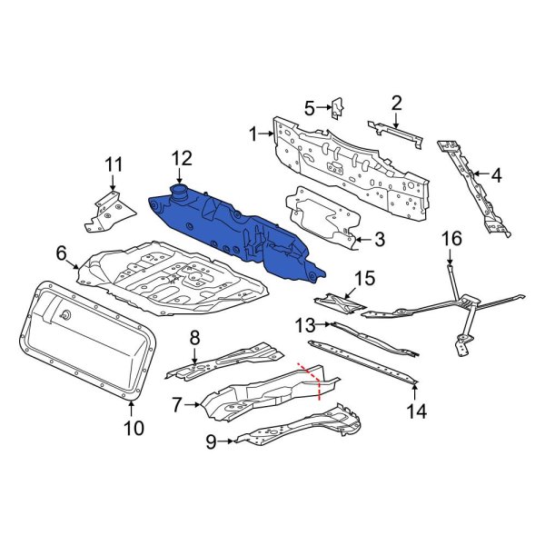 Washer Fluid Reservoir