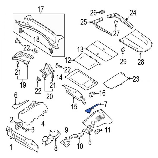 Trunk Trim Panel