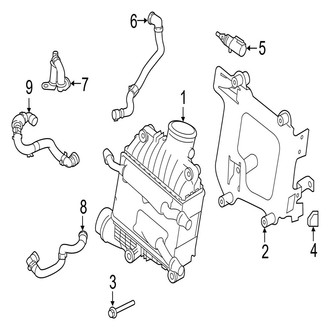 Jaguar OE - Cooling - Intercooler (Diesel)