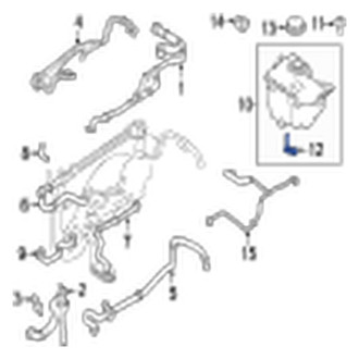 Jaguar OE - Engine Coolant Level Sensor