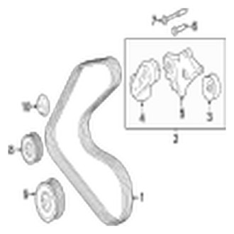 Jaguar OE - Cooling - Belts & Pulleys (Premium / Prestige / R-Sport 3.0L)