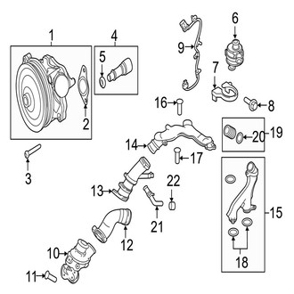 Jaguar OE - Cooling - Water Pump (3.0L)