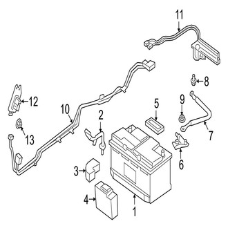 Jaguar OE - Electrical - Battery (Base / Premium / Prestige / R-Sport)