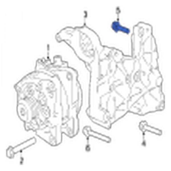 Alternator Adjusting Bracket Bolt