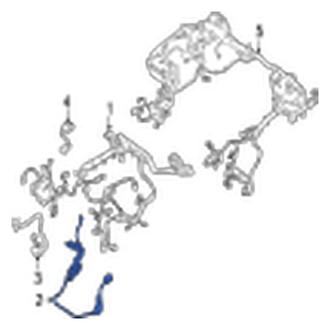 Jaguar OE - Engine Compartment Wiring Harness