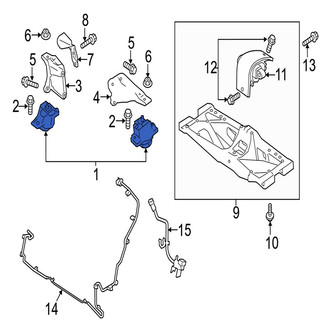 Jaguar OE - Engine Mount