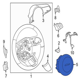 Jaguar OE - Steering Wheel Air Bag