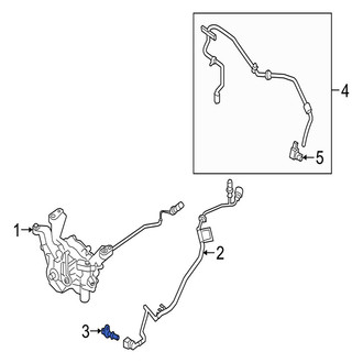 Jaguar OE - Brake Vacuum Hose Connector