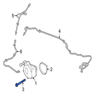 Jaguar OE - Power Brake Booster Vacuum Pump Bolt