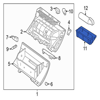 Jaguar OE - Fire Extinguisher Bracket