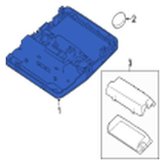 Jaguar OE - Upper Overhead Console