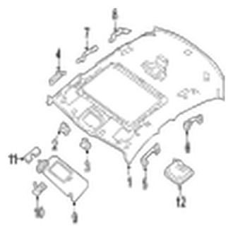 Jaguar OE - Roof - Interior Trim