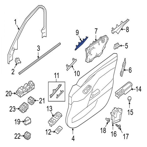 Door Trim Molding