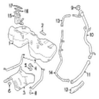 Jaguar OE - Fuel System Components (Diesel)