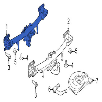 Jaguar OE - Rear Trailer Hitch