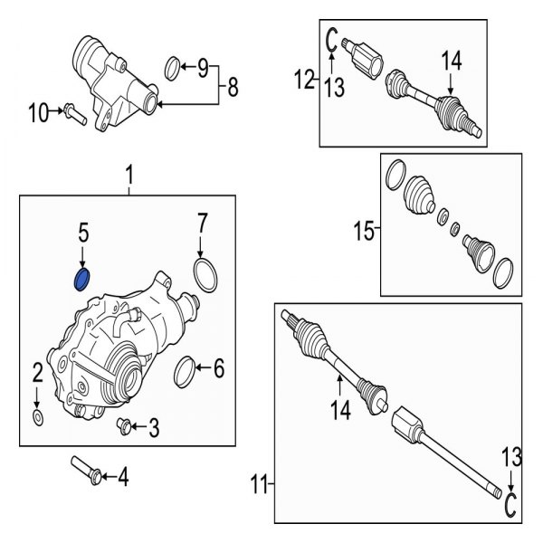 Differential Housing O-Ring