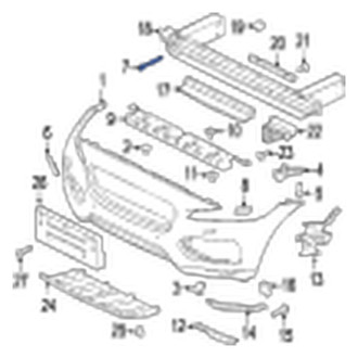 Jaguar OE - Front Tow Hook