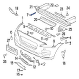 Jaguar OE - Front Tow Hook