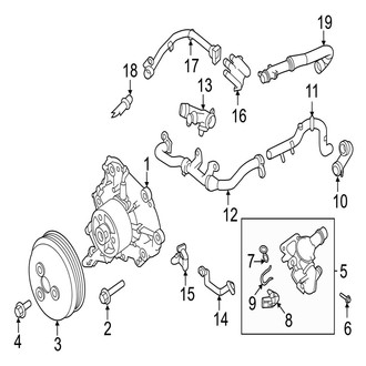 Jaguar OE - Cooling - Water Pump